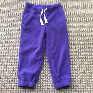 Carters 2T purple fleece pants